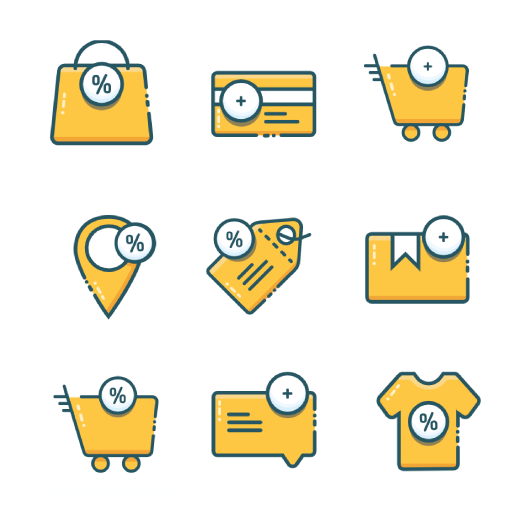 E-Commerce Discount & Promotion Icons Collection